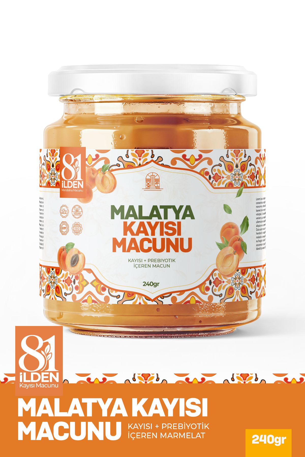 Malatya Kayısı Macunu (Koli)